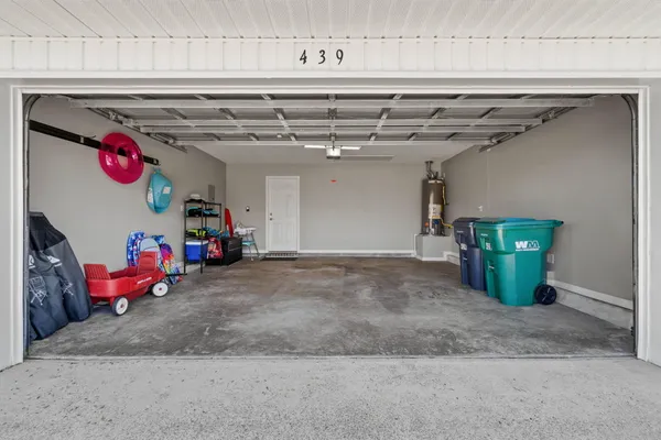 a view of a balcony with an outdoor space