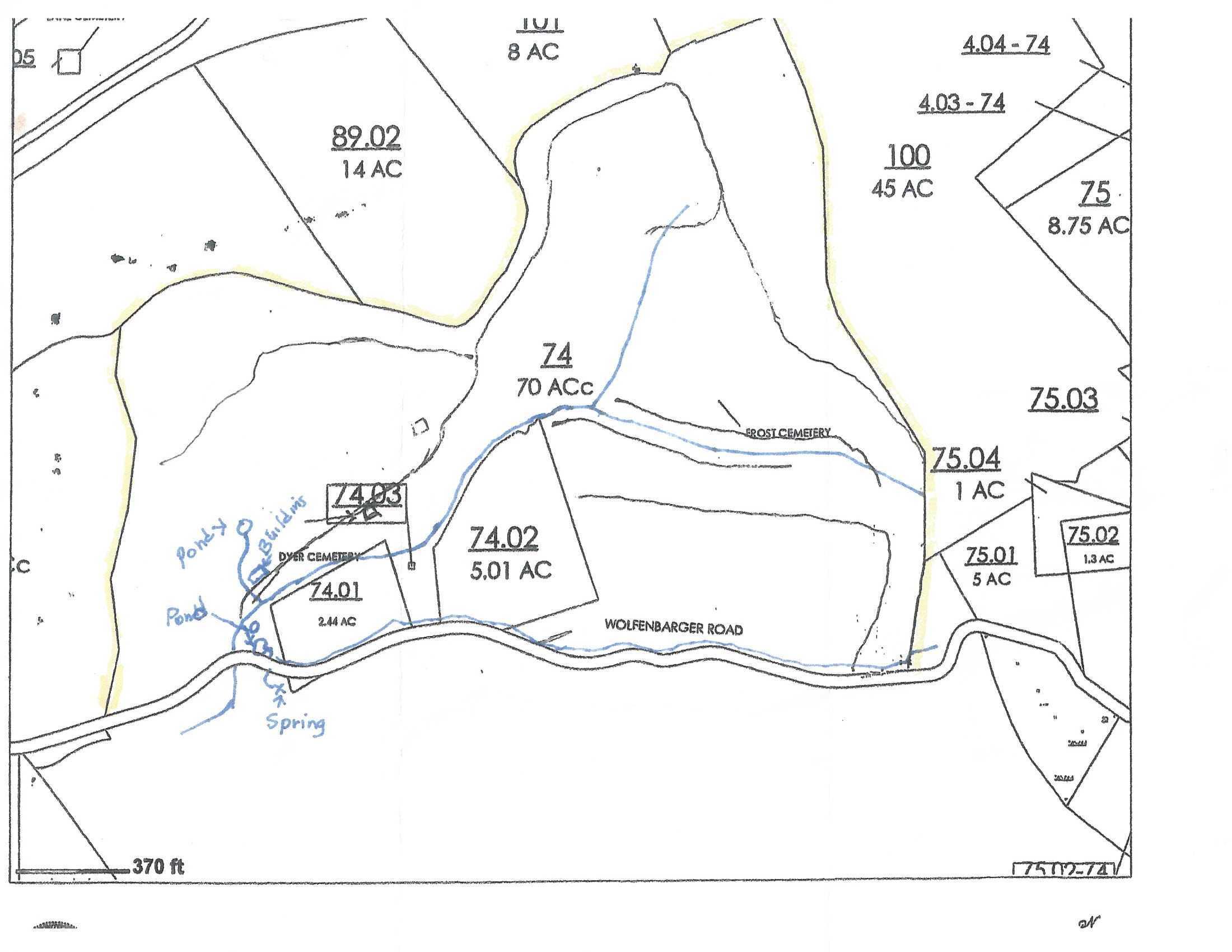 Wolfenbarger Road Luttrell, TN 37779 - Photo 3 of 36 Trail & Stream Map
