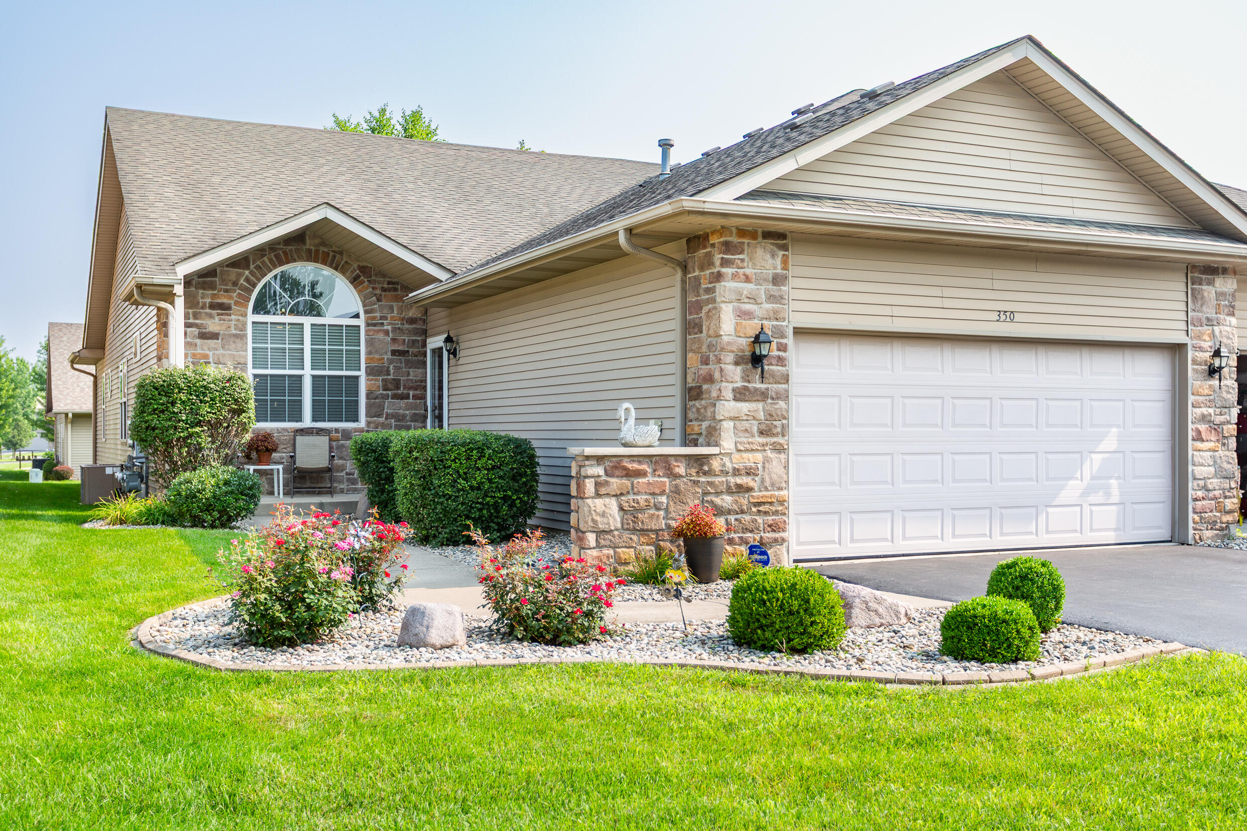 350 Cochran Drive Crown Point, IN 46307 - Photo 1 of 37 a view of a house with a yard and plants