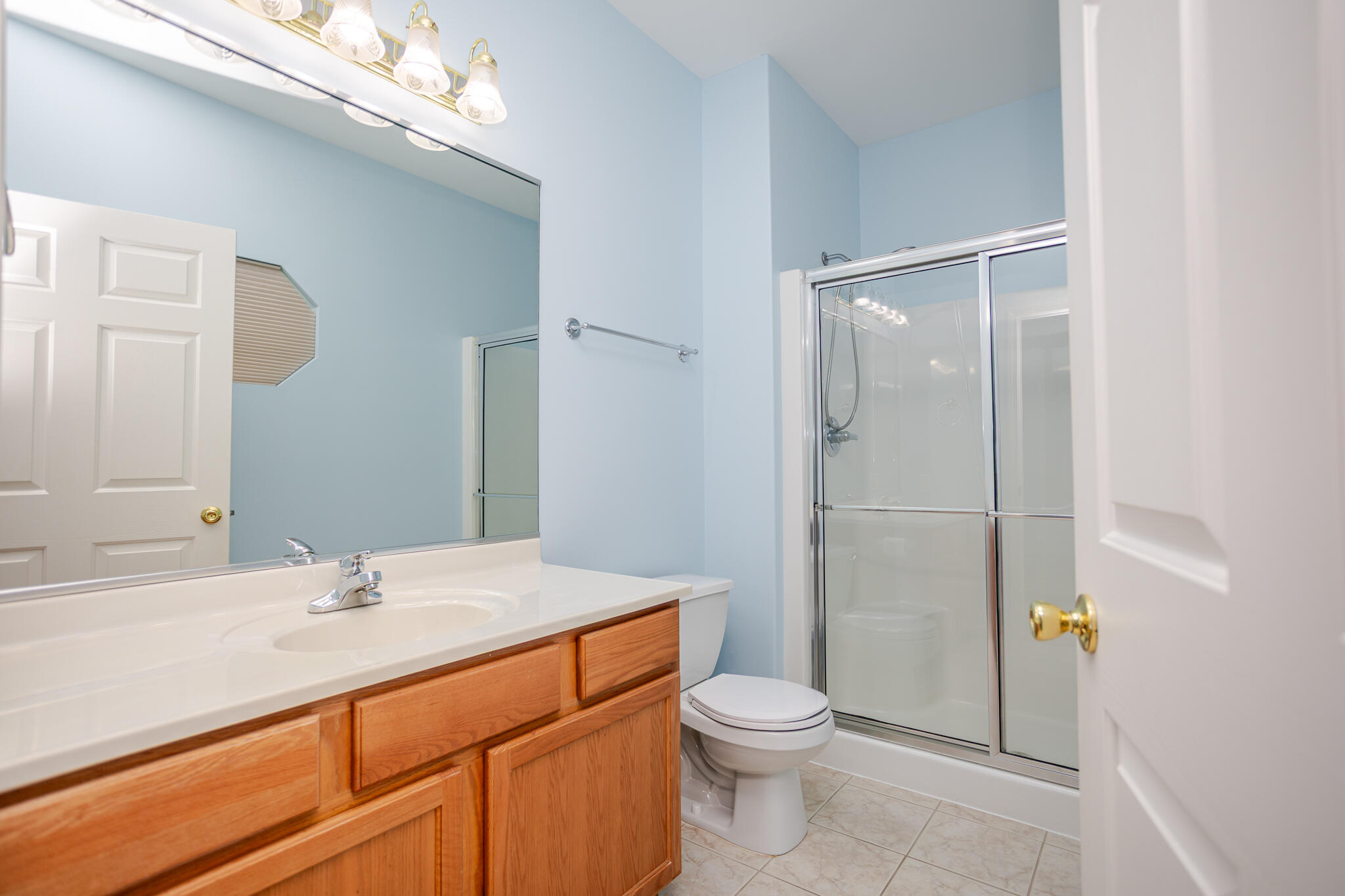 350 Cochran Drive Crown Point, IN 46307 - Photo 22 of 37 a bathroom with a sink a toilet and shower