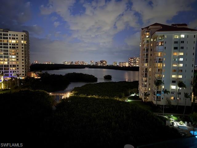 20 Seagate Drive, Unit 703 Naples, FL 34103 - Photo 17 of 19 a view of a fountain in front of a building