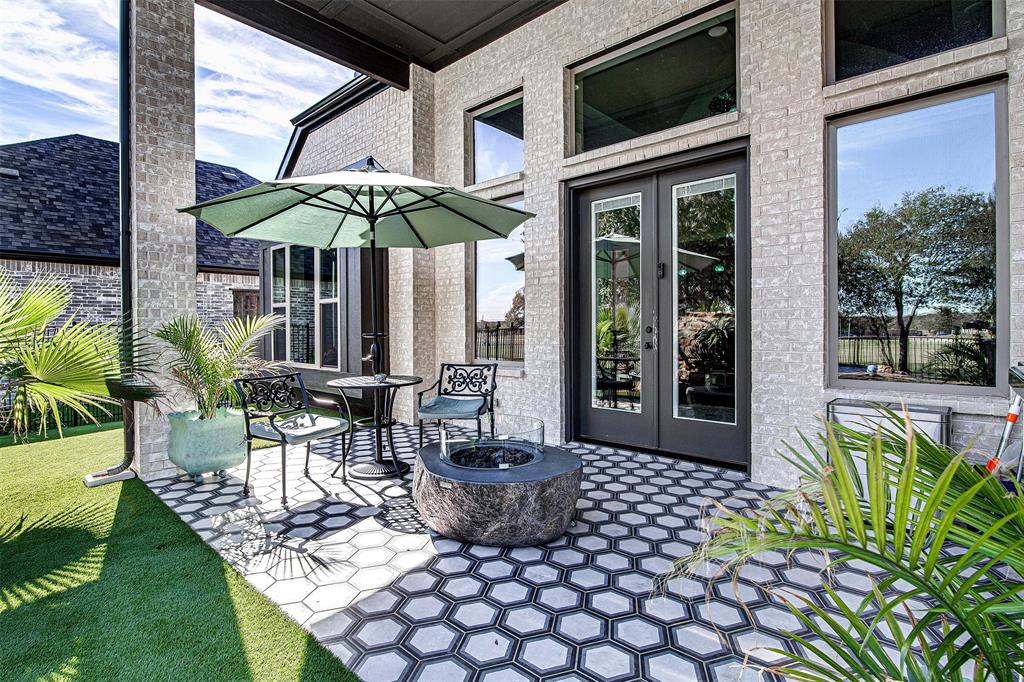 13924 East Riviera Drive Fort Worth, TX 76028 - Photo 31 of 38 a view of outdoor space yard and porch