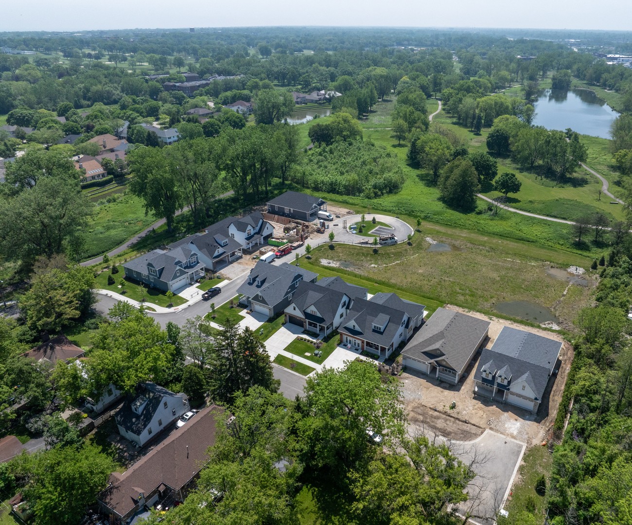 1068 Livingston (lot 1) Avenue Highland Park, IL 60035 - Photo 23 of 33 an aerial view of a house with outdoor space