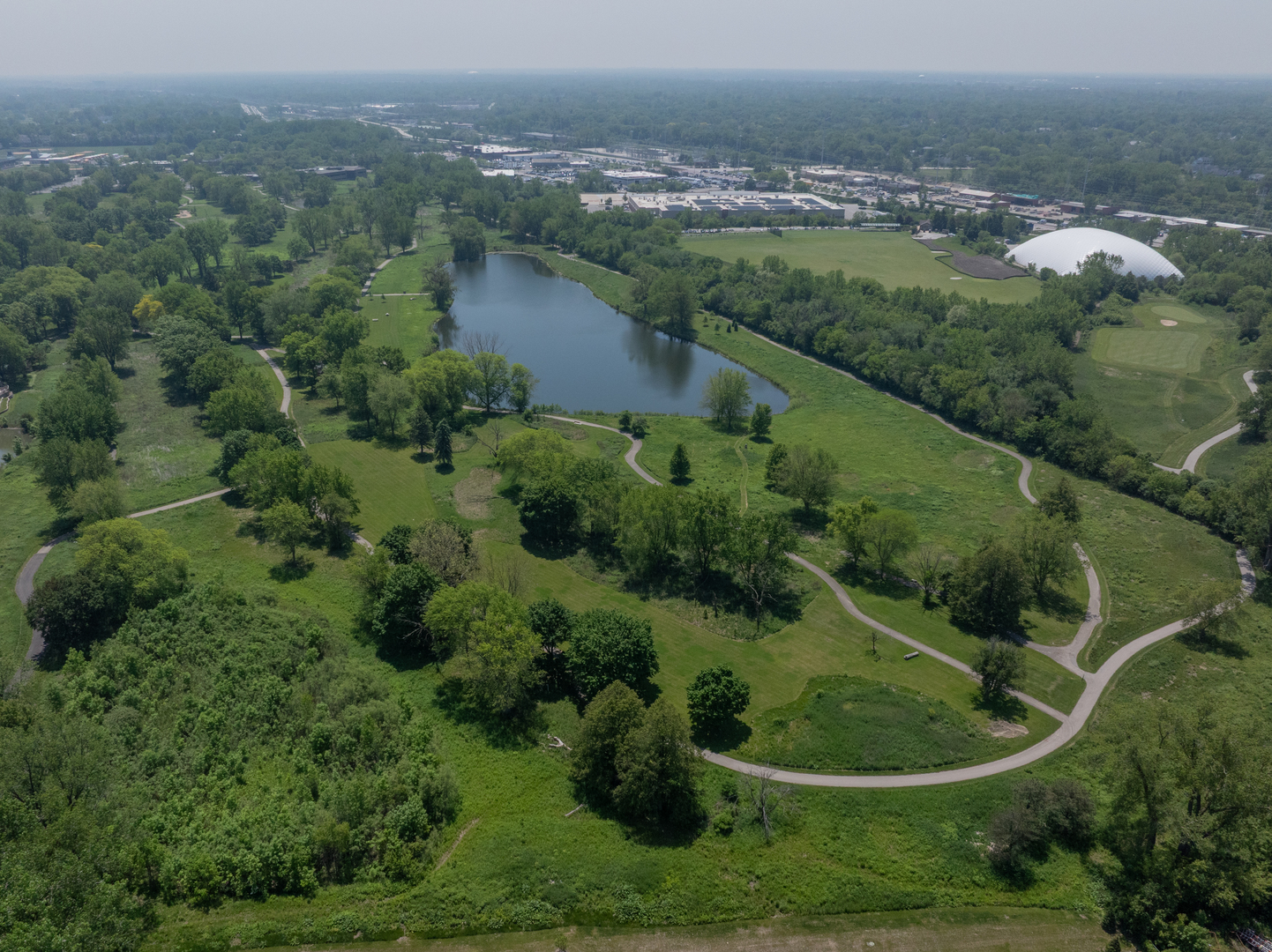 1068 Livingston (lot 1) Avenue Highland Park, IL 60035 - Photo 31 of 33 an aerial view of a house with outdoor space and street view