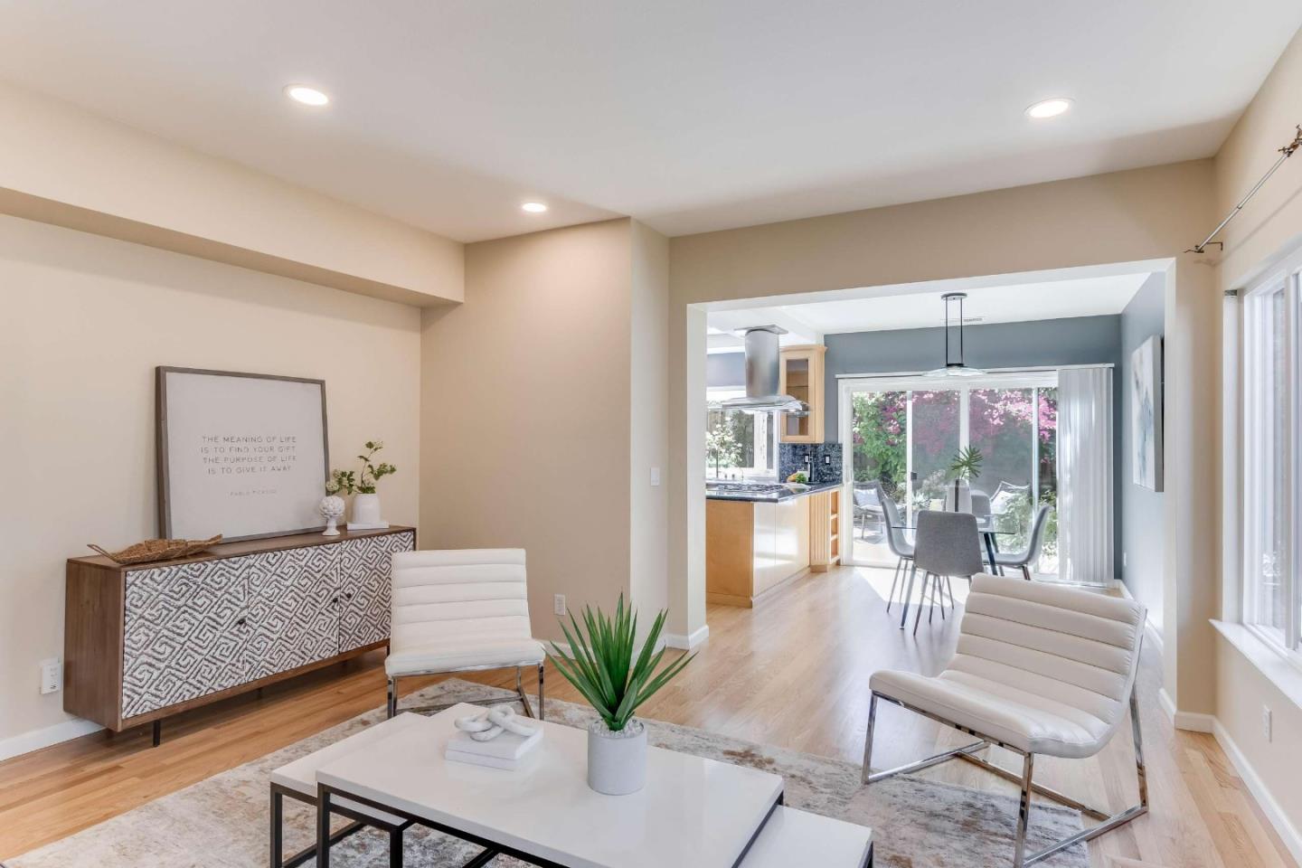 11627 Cedar Spring Court Cupertino, CA 95014 - Photo 17 of 54 a living room with furniture and wooden floor
