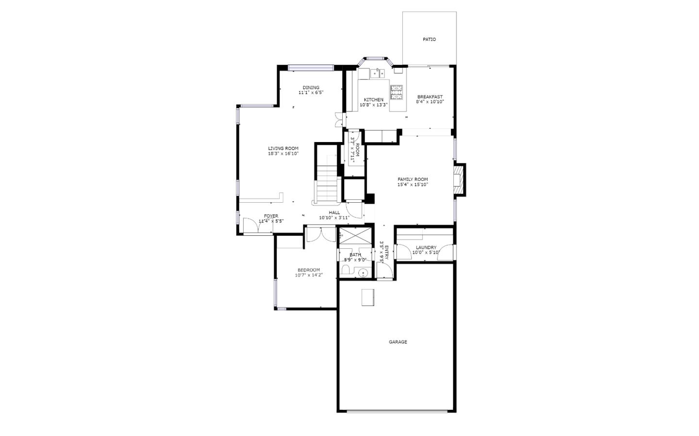 11627 Cedar Spring Court Cupertino, CA 95014 - Photo 44 of 54 a picture of floor plan