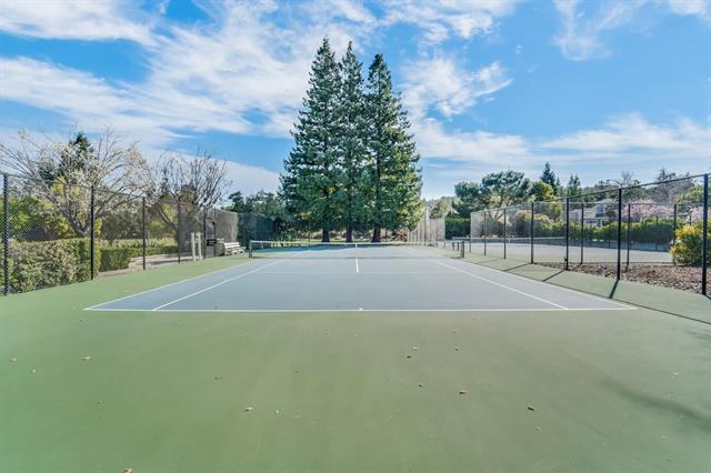 11627 Cedar Spring Court Cupertino, CA 95014 - Photo 51 of 54 a view of a tennis court