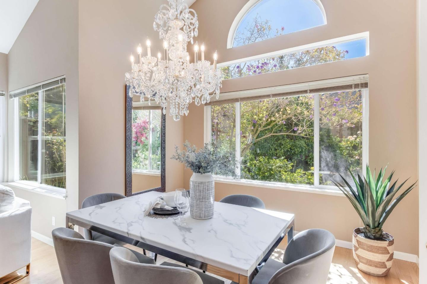 11627 Cedar Spring Court Cupertino, CA 95014 - Photo 6 of 54 a view of a dining room with furniture window and outside view
