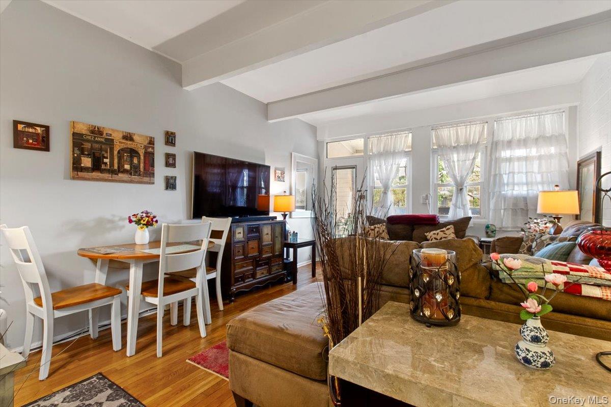 103 Wiltshire Road, Unit D11 Scarsdale, NY 10583 - Photo 8 of 23 a view of a livingroom with furniture and a flat screen tv