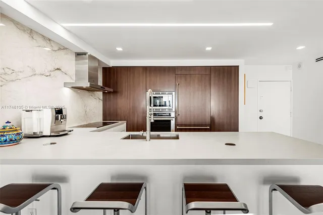 a view of an ocean beach