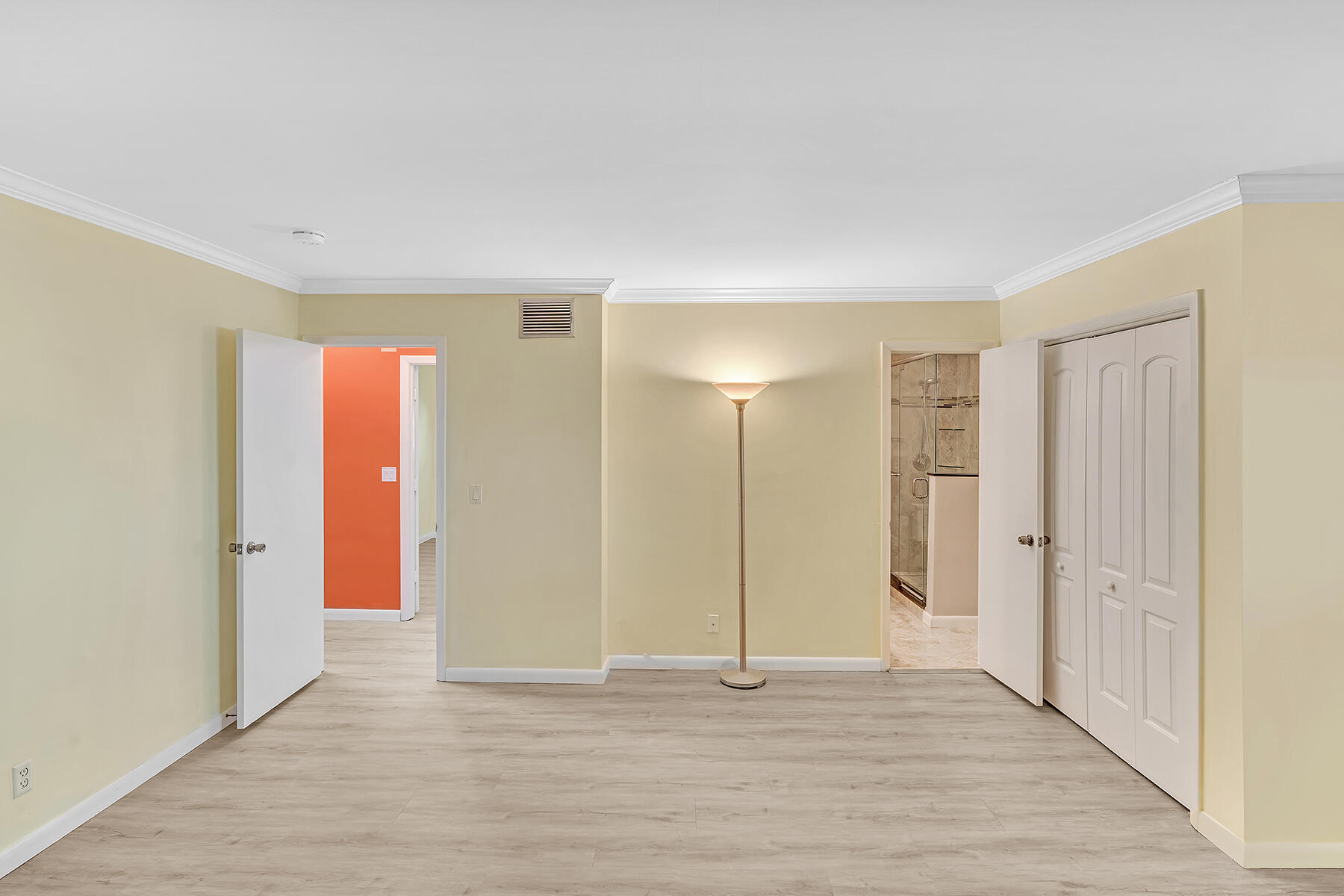 1945 Northwest 4th Avenue, Unit 32C Boca Raton, FL 33432 - Photo 46 of 52 a view of empty room with wooden floor