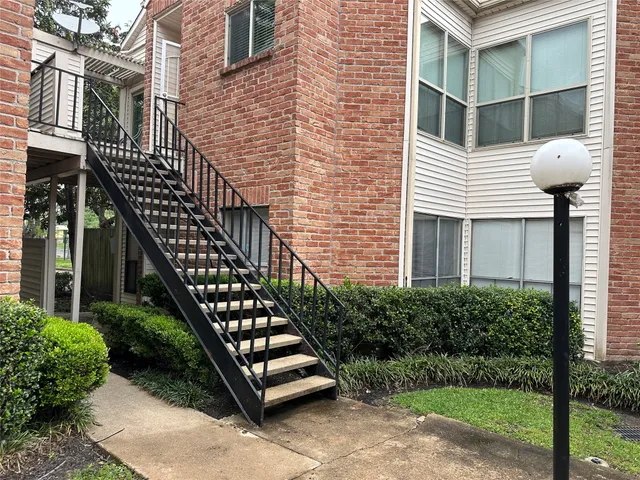 a front view of a house with balcony