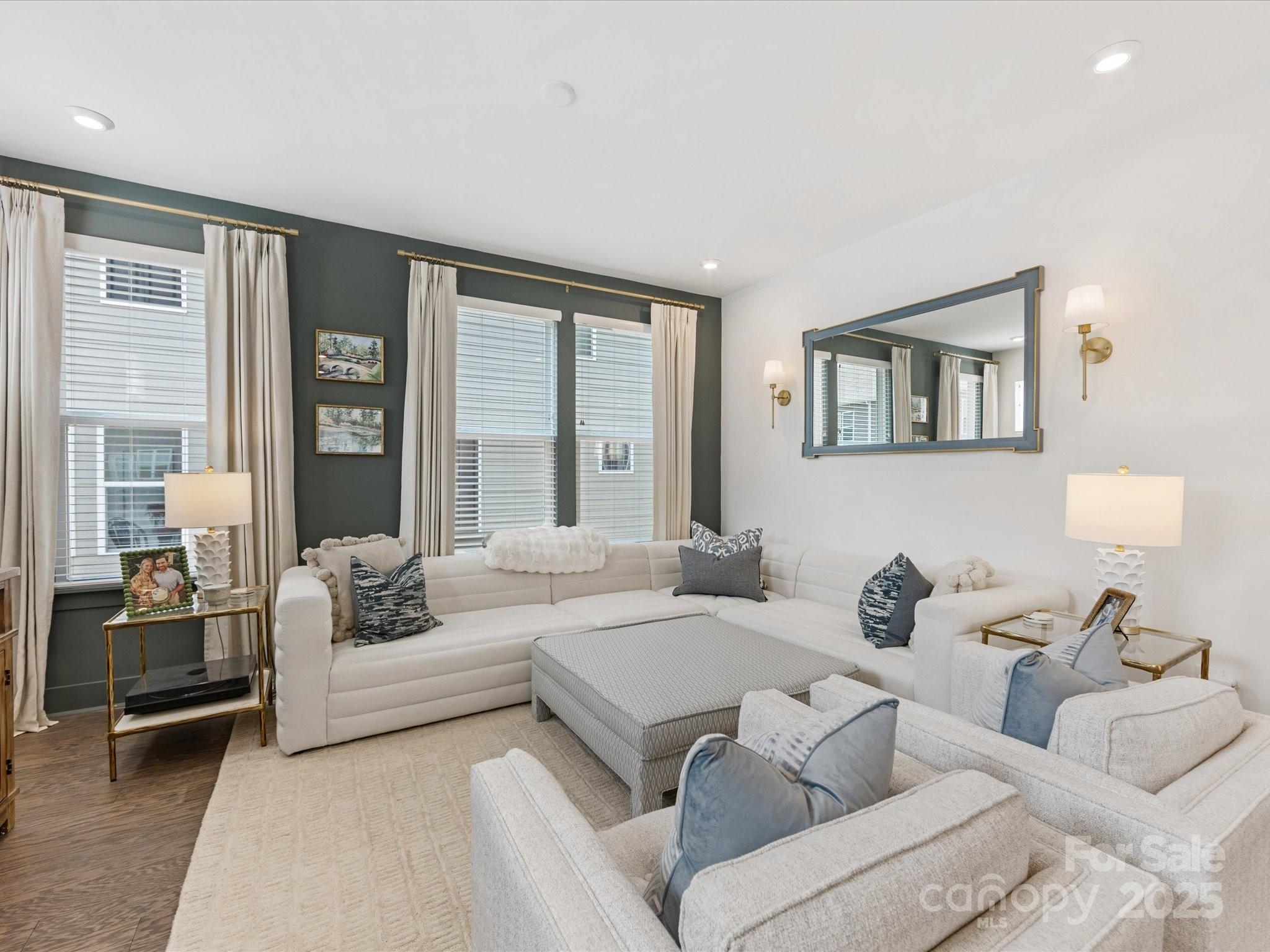 4027 Capital Ridge, Unit 10 Charlotte, NC 28205 - Photo 12 of 34 a living room with furniture and a large window