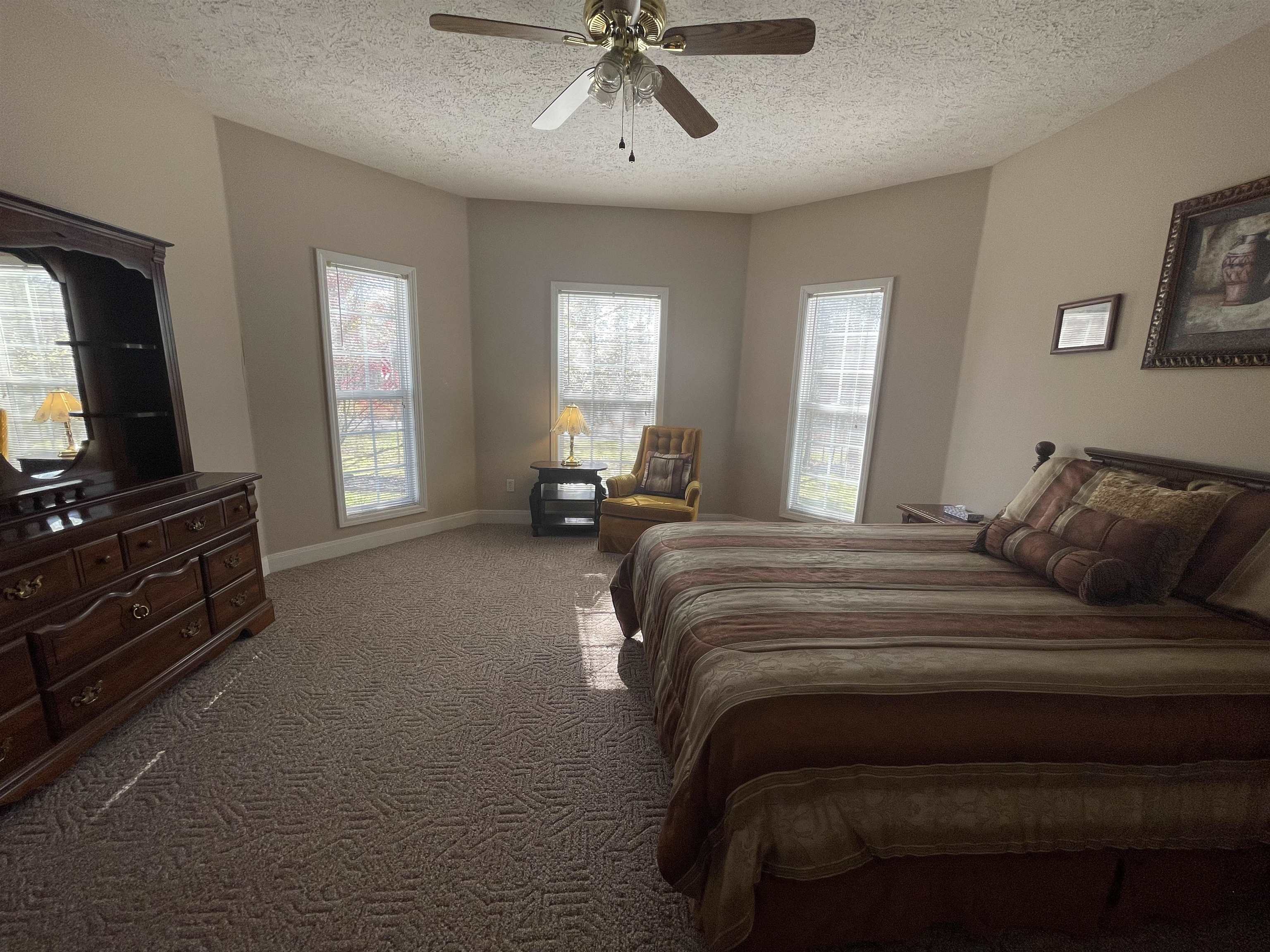 305 New Hope Road Ramer, TN 38367 - Photo 12 of 25 a bedroom with a bed and a television