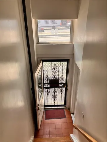 a view of an entryway