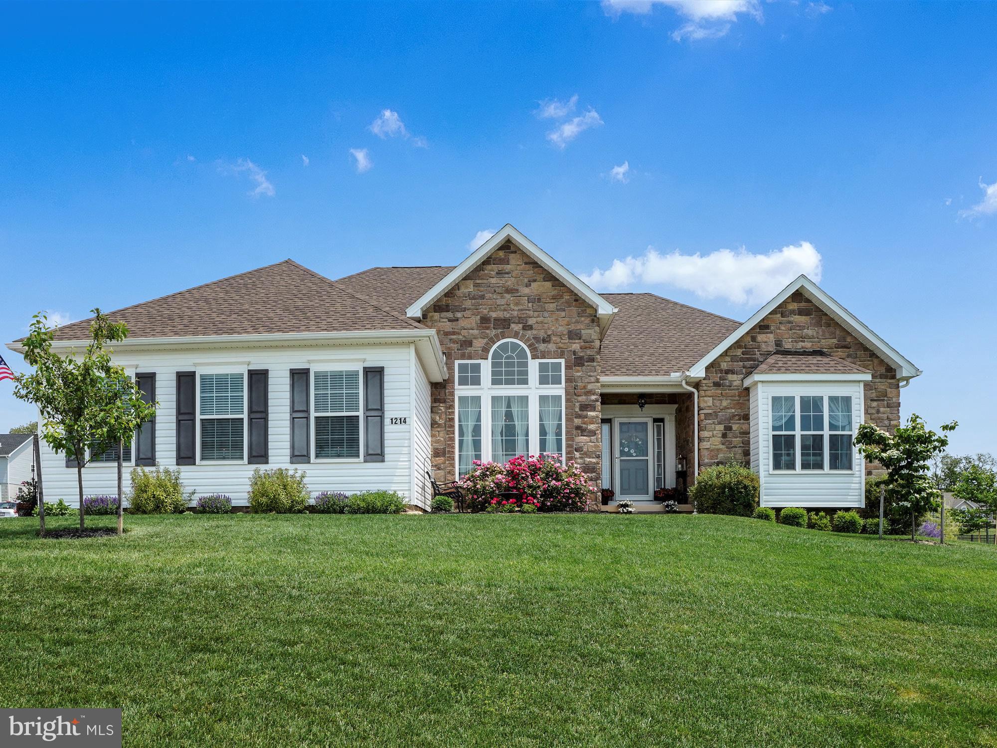 1214 Bair Road Hanover, PA 17331 - Photo 1 of 43 a front view of a house with garden