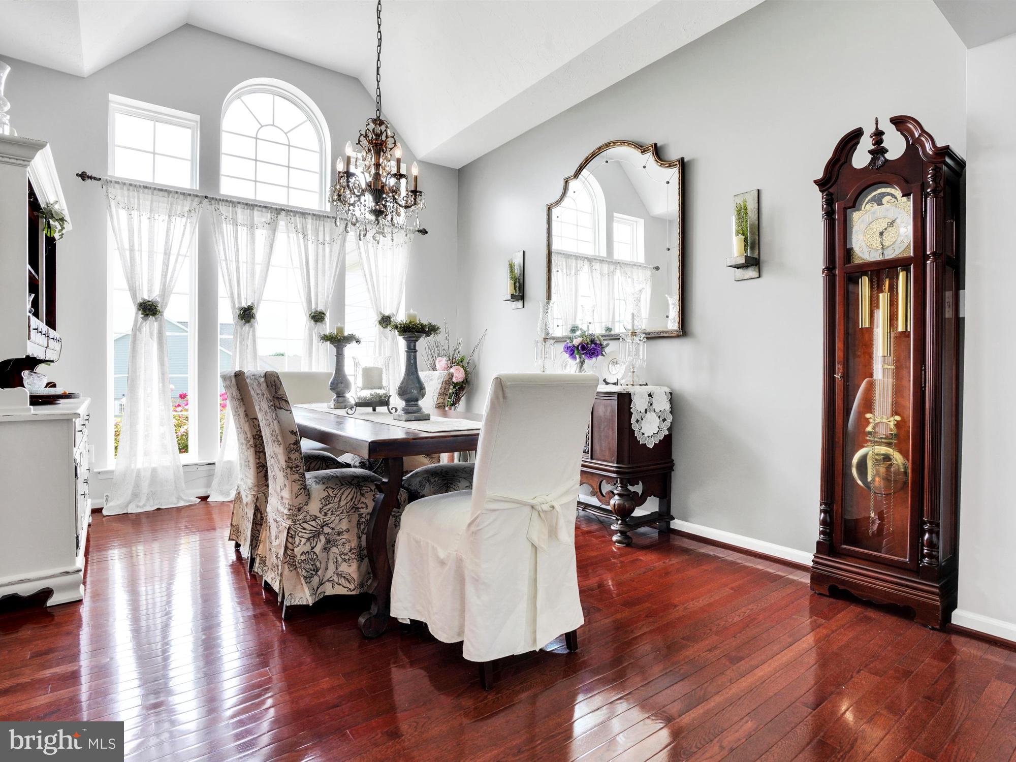 1214 Bair Road Hanover, PA 17331 - Photo 11 of 43 a view of a dining room with furniture window and wooden floor