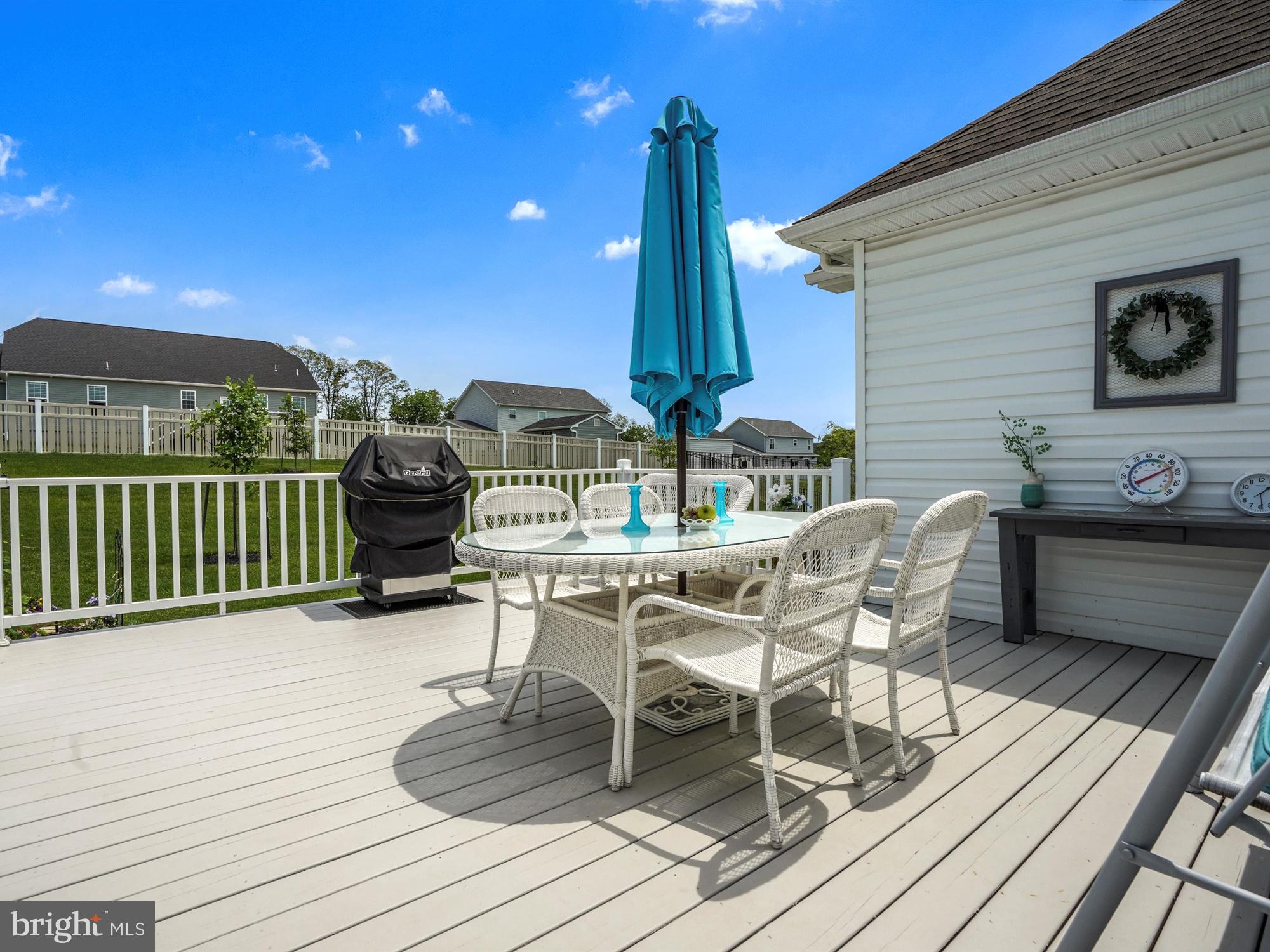 1214 Bair Road Hanover, PA 17331 - Photo 40 of 43 a view of a chairs and table on the deck