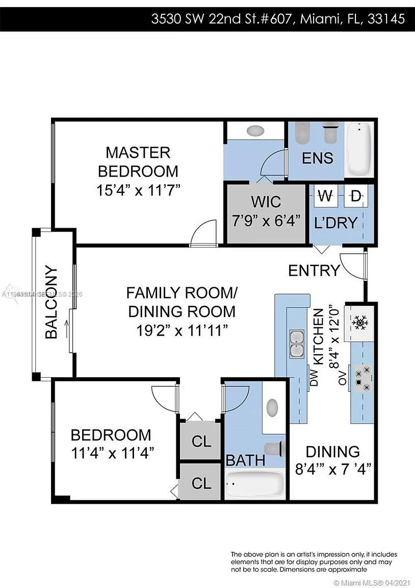 3530 Southwest 22nd Street, Unit 607 Miami, FL 33145 - Photo 11 of 16