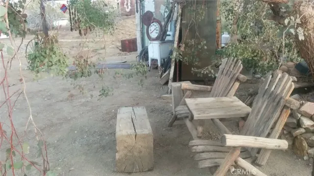 a view of a house with a outdoor space