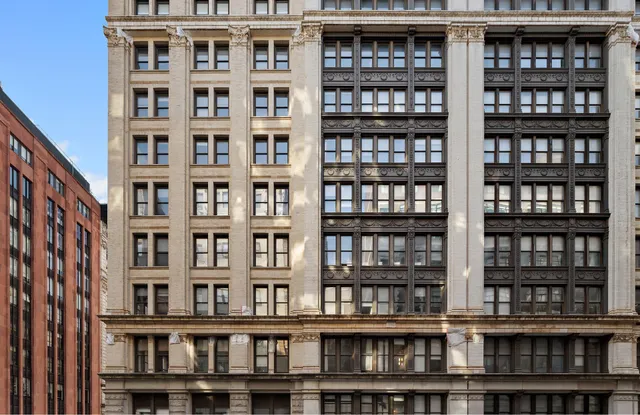 a view of a large building