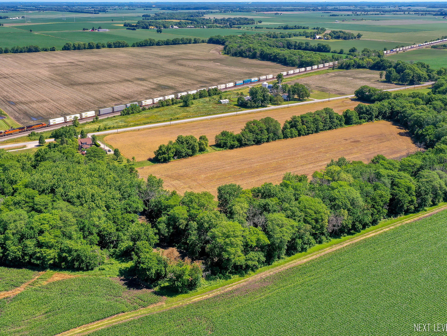 Lot 5 East Grand Ridge Road Mazon, IL 60444 - Photo 3 of 9 a view of a street with a yard