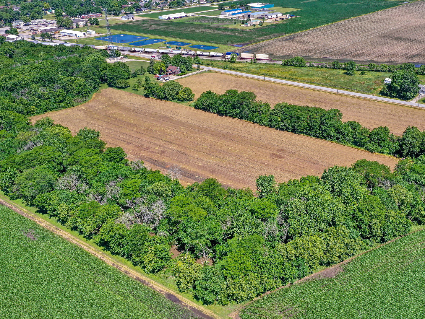 Lot 5 East Grand Ridge Road Mazon, IL 60444 - Photo 5 of 9 a view of a garden with a lake view