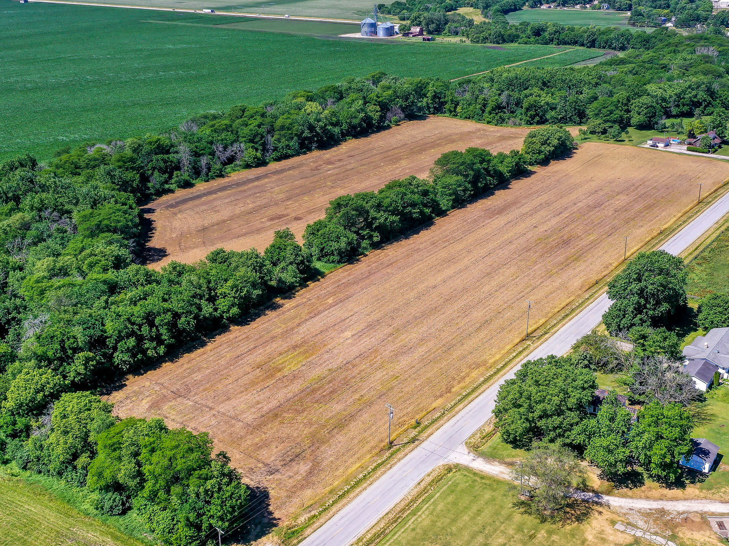 Lot 5 East Grand Ridge Road Mazon, IL 60444 - Photo 7 of 9 a view of a backyard