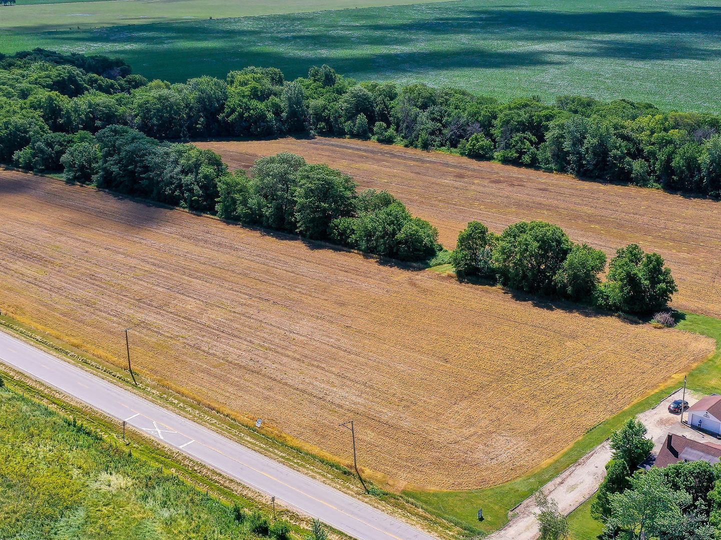 Lot 5 East Grand Ridge Road Mazon, IL 60444 - Photo 8 of 9 a view of a backyard