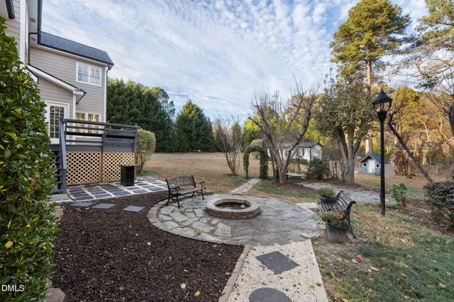 a house with a outdoor space