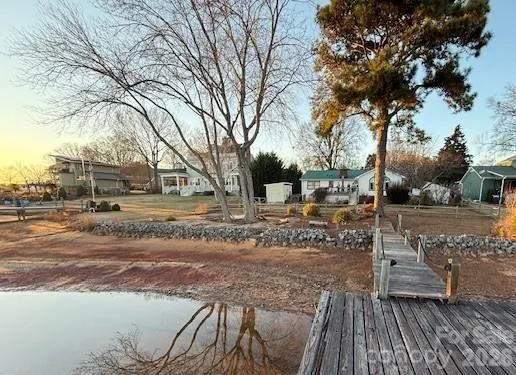 a view of road with trees