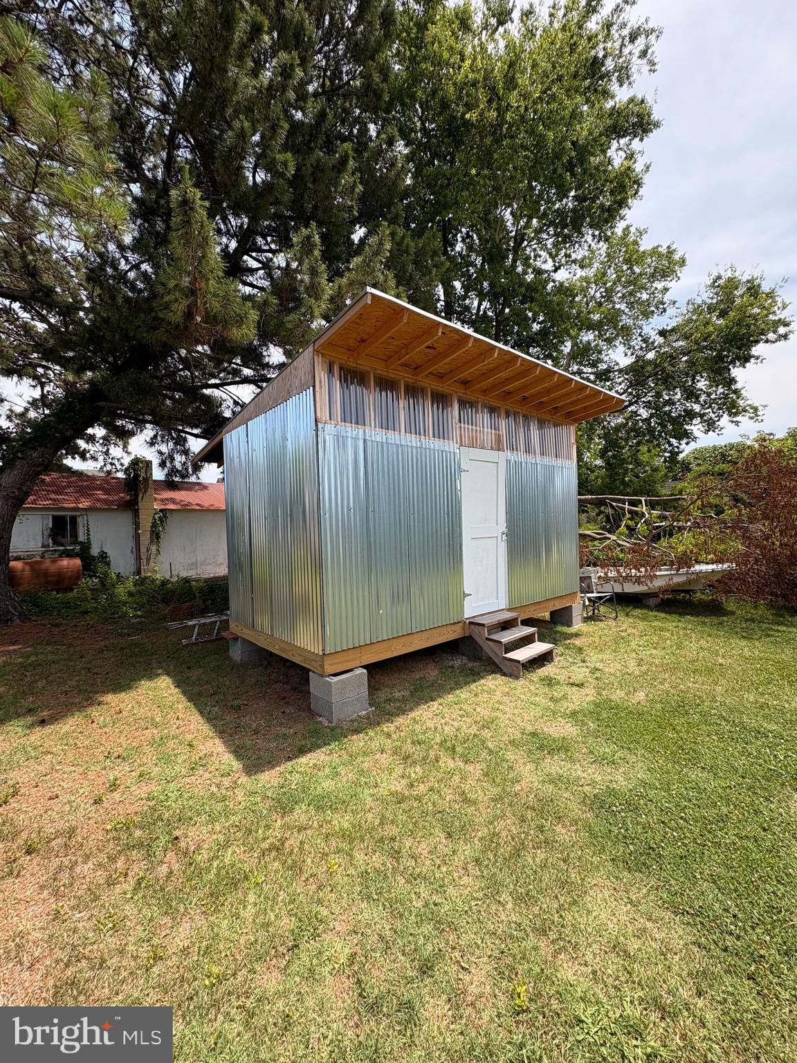 3069 Union Church Road Tylerton, MD 21866 - Photo 5 of 23 New Shed in Backyard