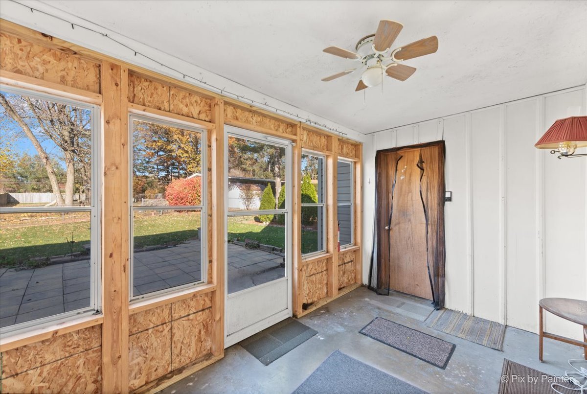 1106 West Highland Avenue Elgin, IL 60123 - Photo 35 of 47 a view of an entryway with a ceiling fan