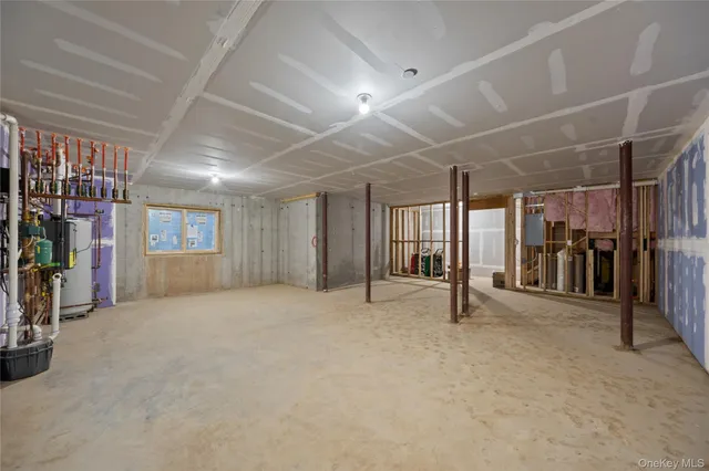 a front view of a building with street view