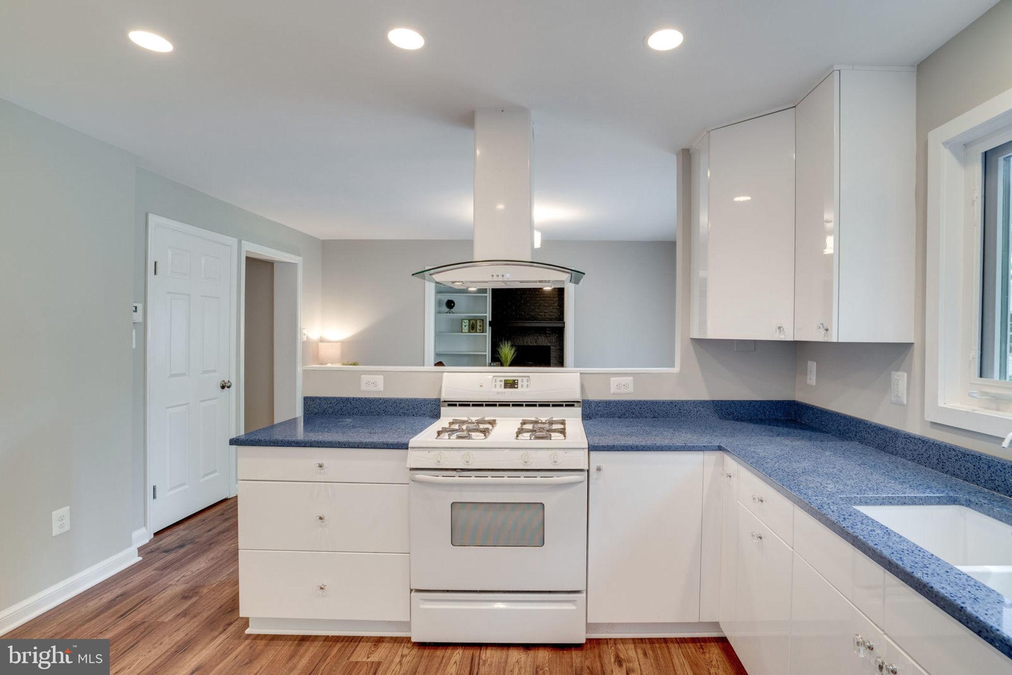 2546 23rd Road North Arlington, VA 22207 - Photo 21 of 43 Open contemporary kitchen, recessed lighting
