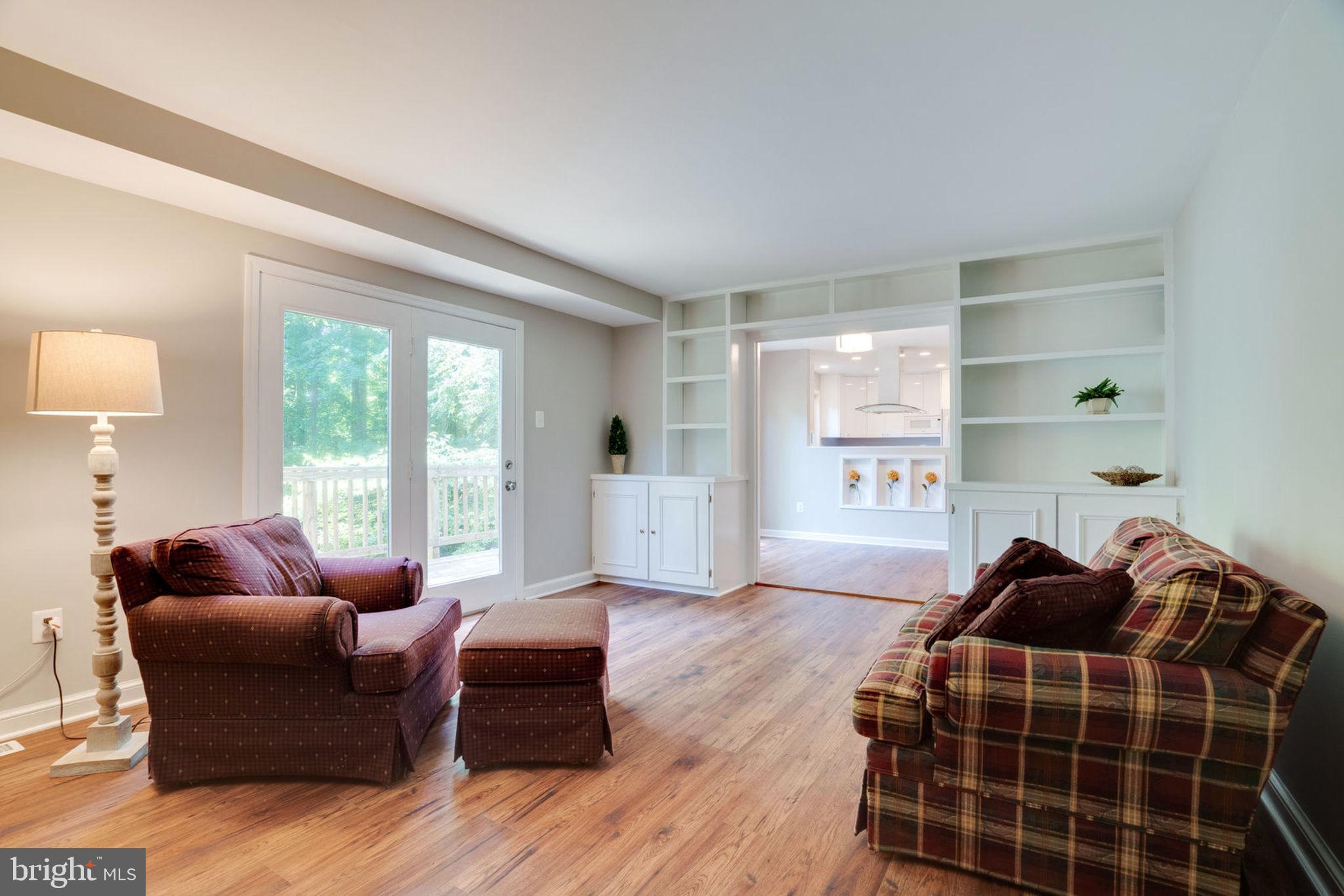 2546 23rd Road North Arlington, VA 22207 - Photo 23 of 43 French doors to the side deck