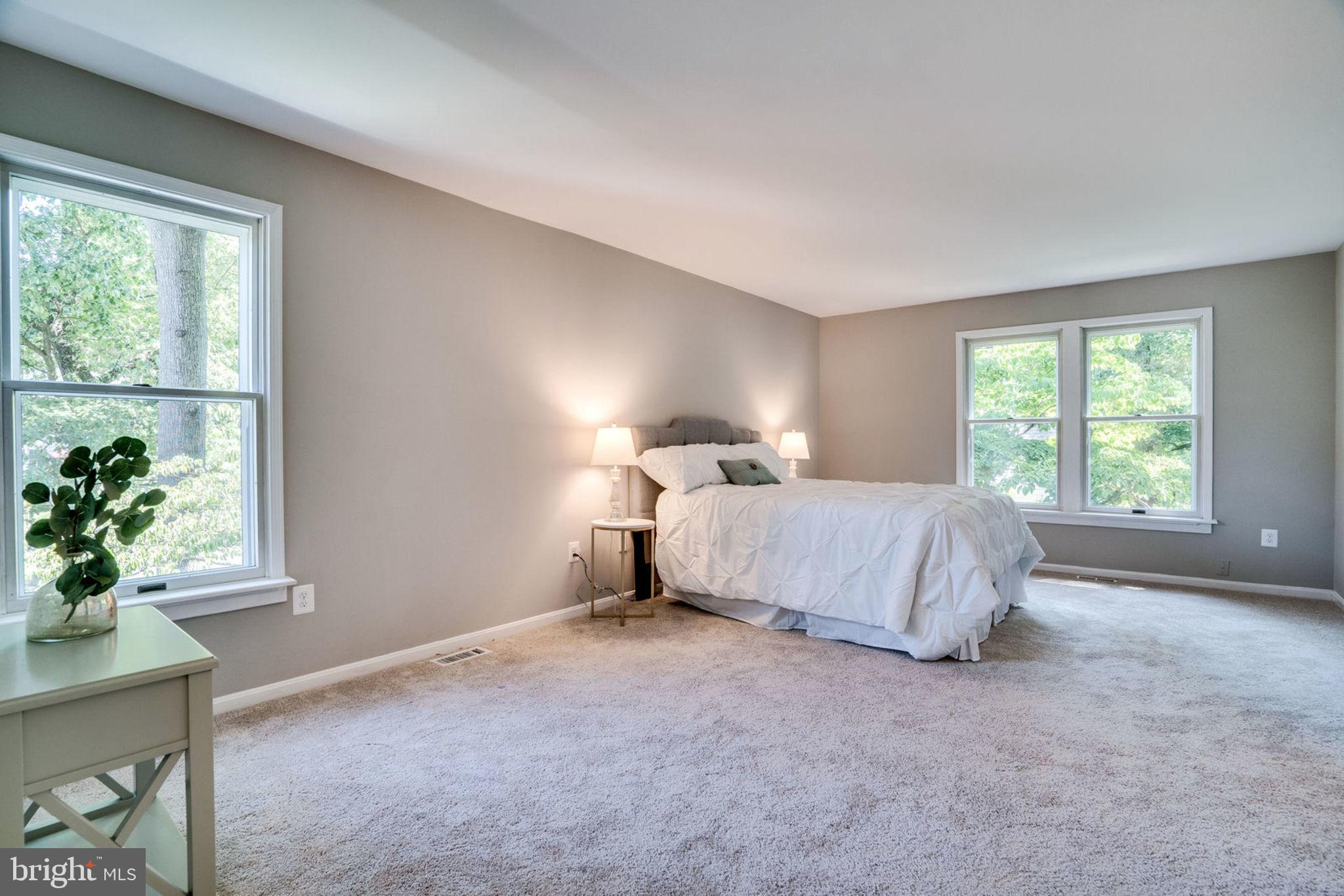 2546 23rd Road North Arlington, VA 22207 - Photo 24 of 43 Master bedroom, Generously sized, lots of windows