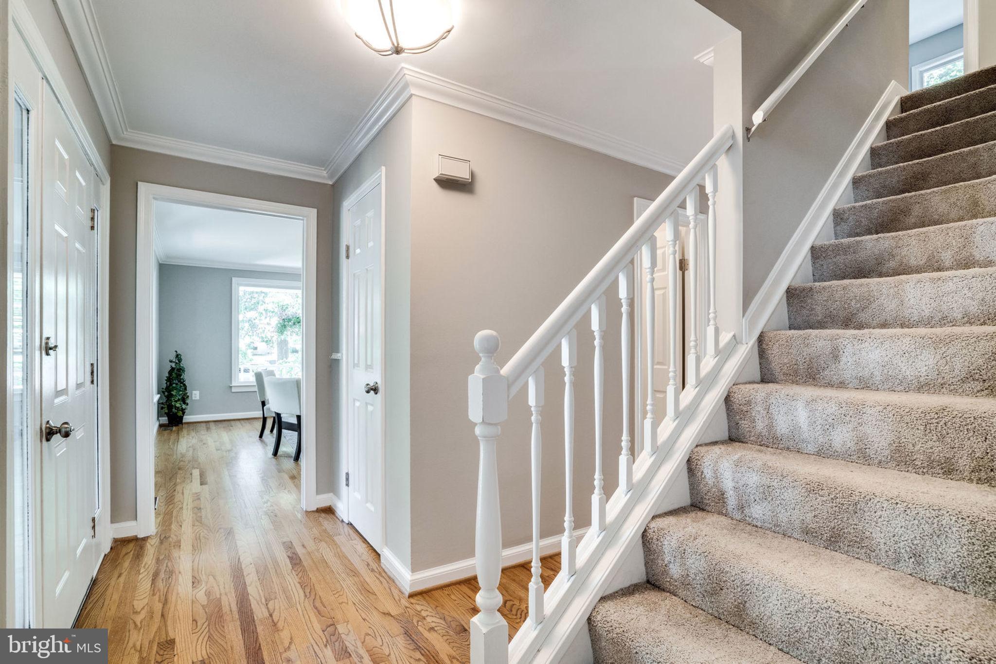 2546 23rd Road North Arlington, VA 22207 - Photo 6 of 43 Foyer, looking left into living room