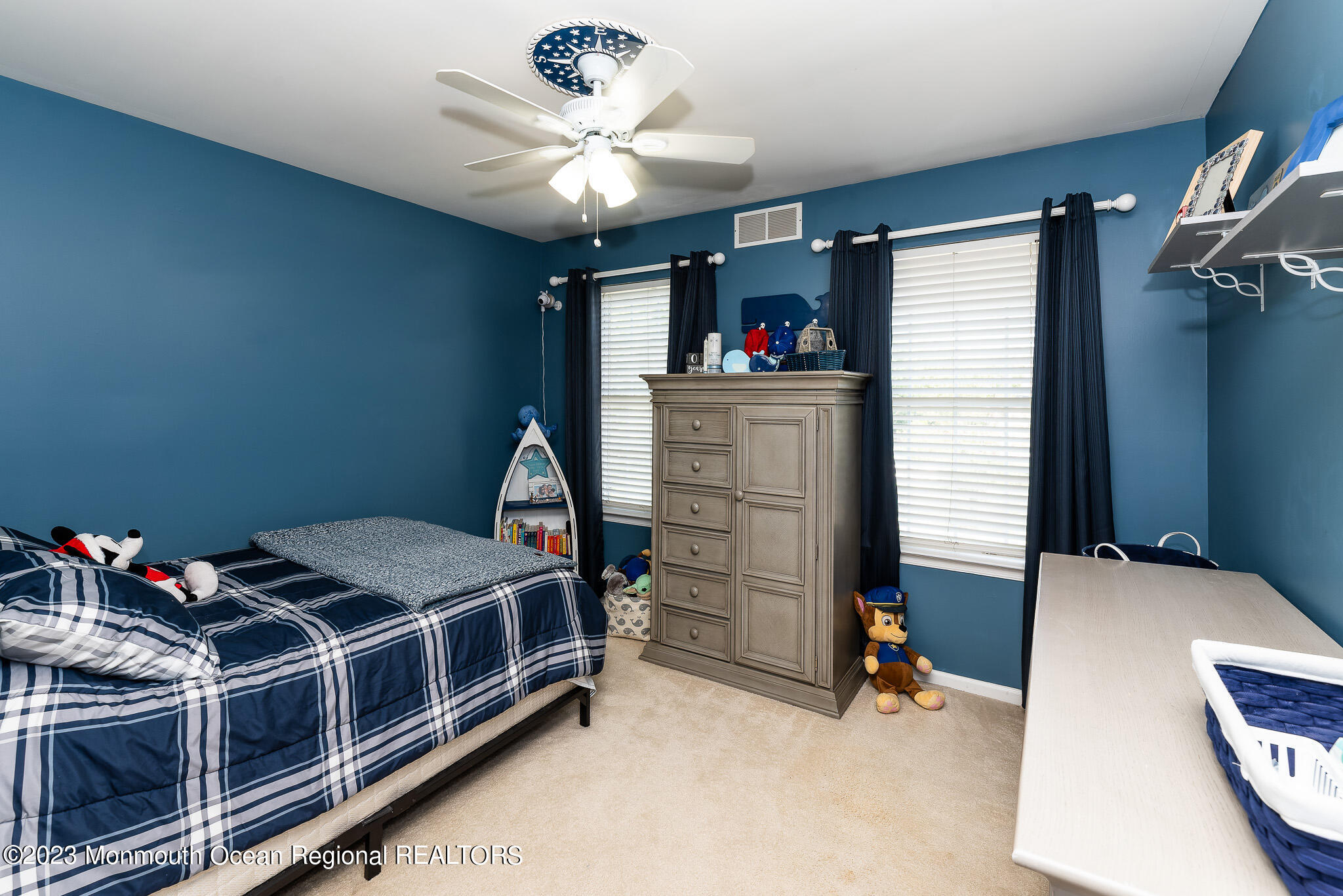 1 Overlook Place Bayville, NJ 08721 - Photo 35 of 66 a bed room with a bed and a tv