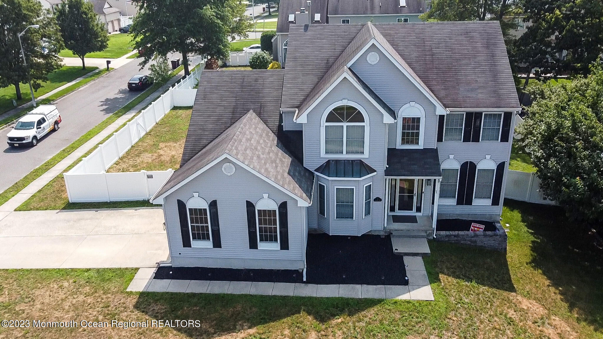 1 Overlook Place Bayville, NJ 08721 - Photo 57 of 66 a front view of a house with a yard