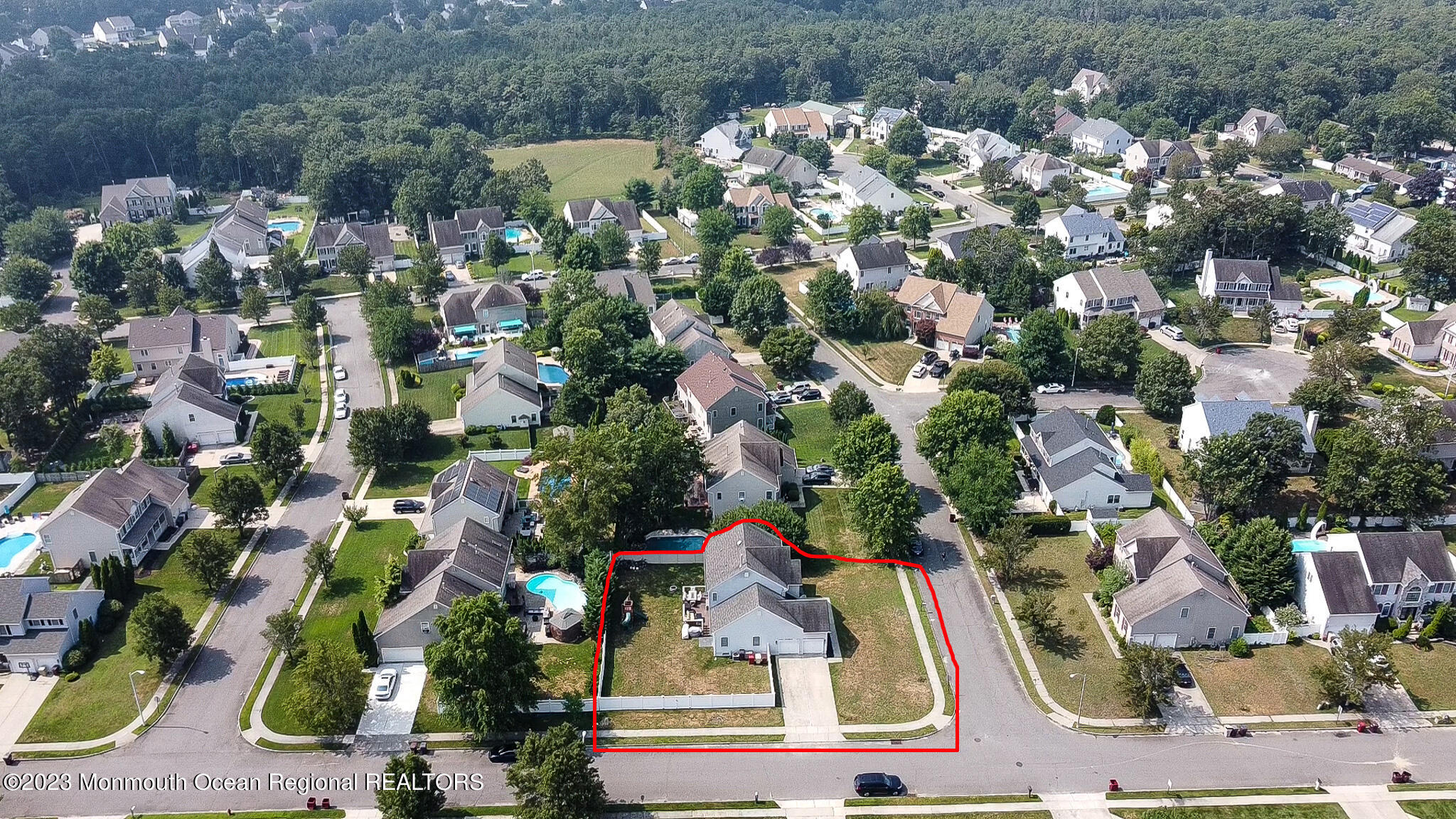 1 Overlook Place Bayville, NJ 08721 - Photo 61 of 66 an aerial view of multiple house