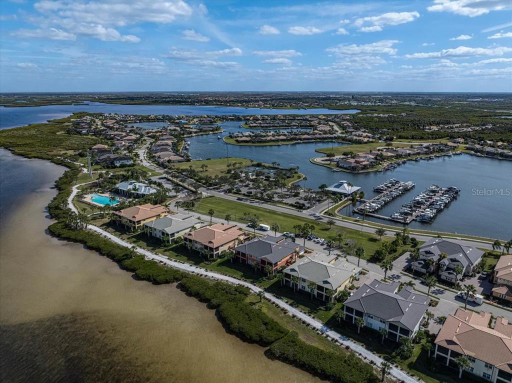 1258 Riverscape Street, Unit A Bradenton, FL 34208 - Photo 40 of 63 an aerial view of a city