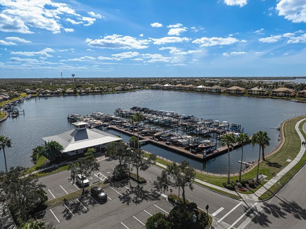 1258 Riverscape Street, Unit A Bradenton, FL 34208 - Photo 60 of 63 a view of a lake in middle of a city