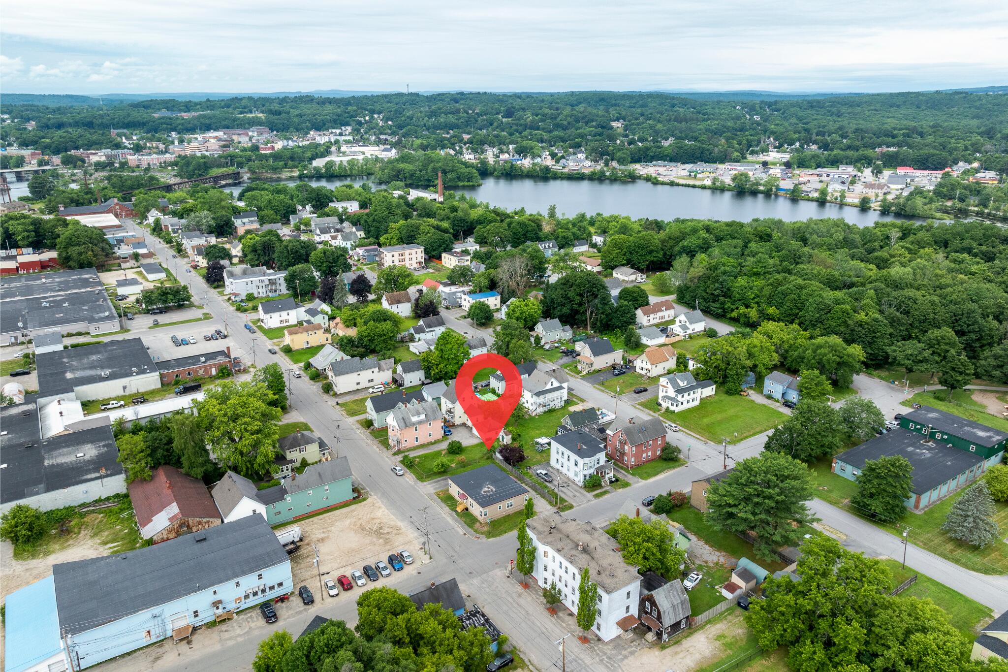 126 Spring Street Lewiston, ME 04240 - Photo 39 of 40 99999 aerial 2