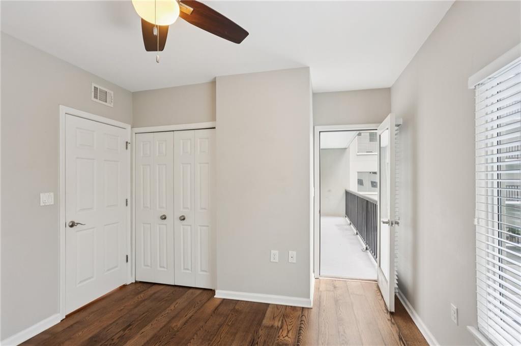 275 13th Street Northeast, Unit 312 Atlanta, GA 30309 - Photo 16 of 31 a view of entryway with wooden floor