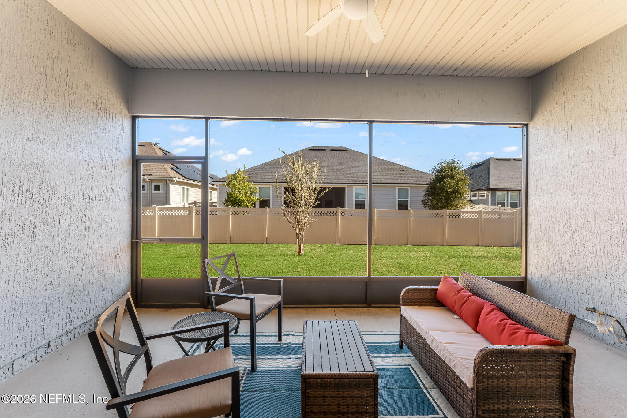 348 Windwalker Drive St. Augustine, FL 32092 - Photo 40 of 49 Screened Patio