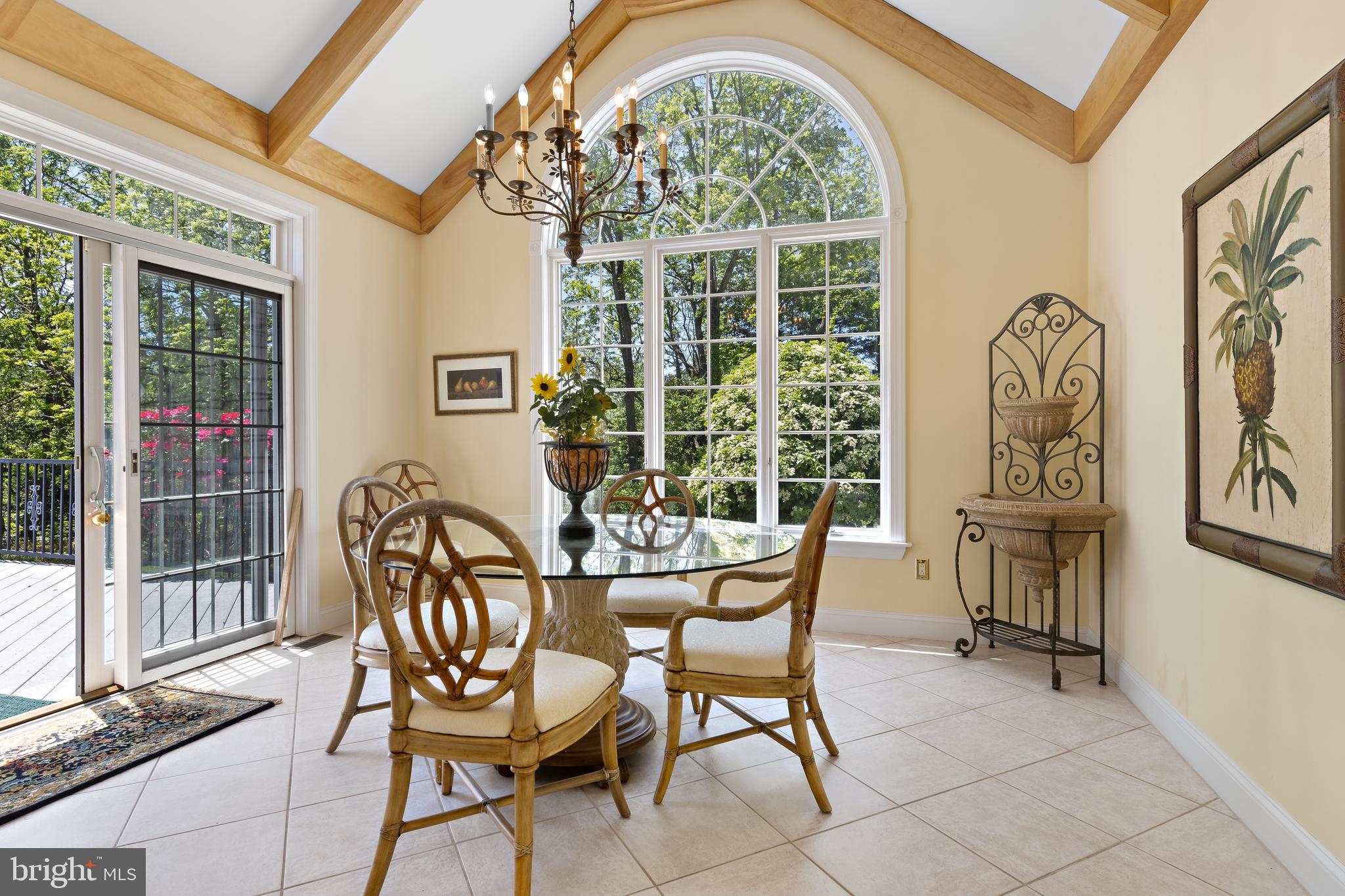 1014 Sugartown Road Berwyn, PA 19312 - Photo 48 of 78 Breakfast room with slider to deck