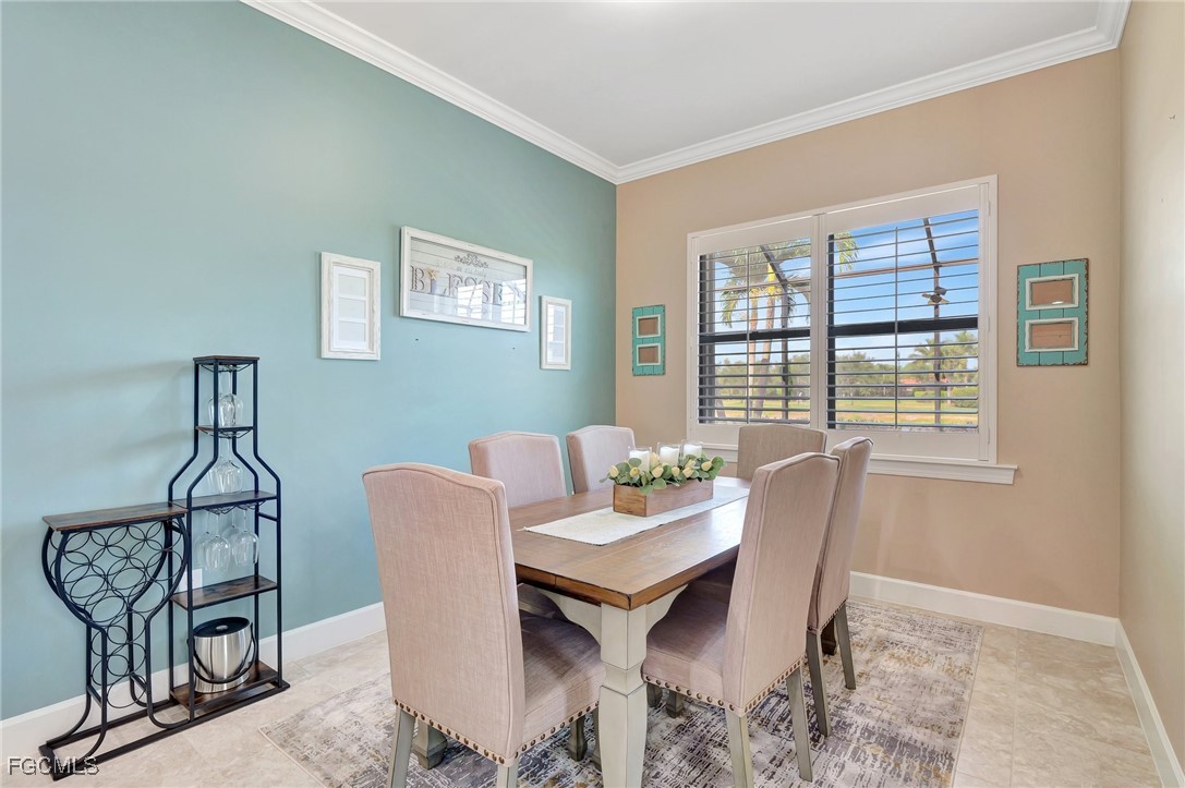 11716 Avingston Terrace Fort Myers, FL 33913 - Photo 12 of 49 a view of a dining room with furniture window and wooden floor