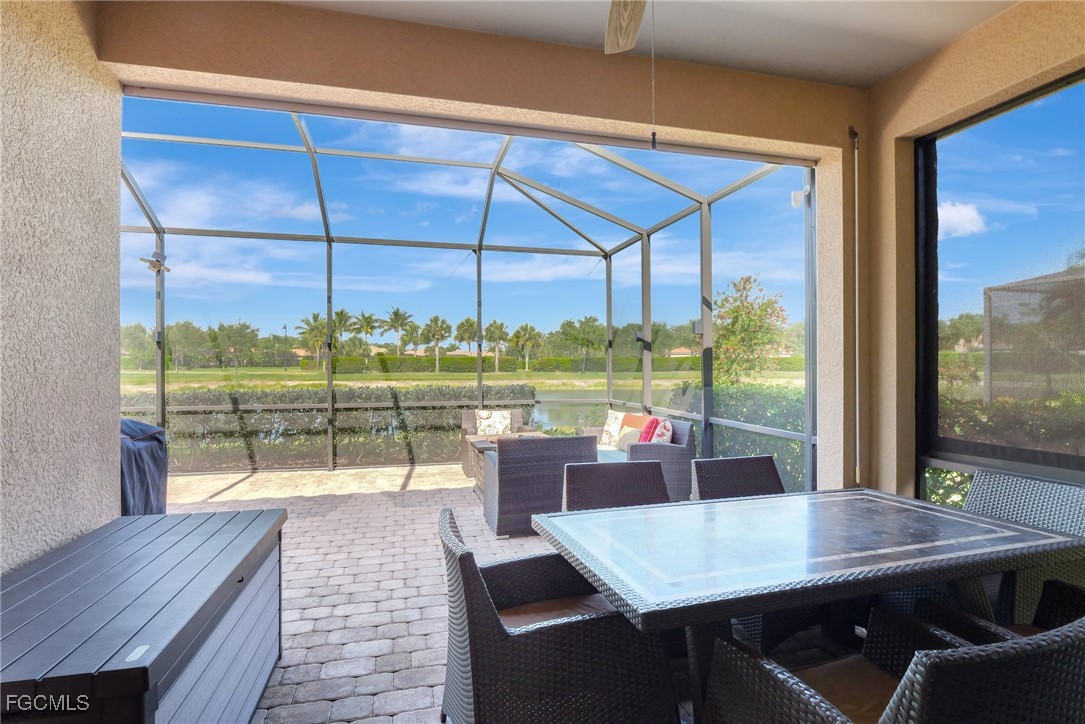 11716 Avingston Terrace Fort Myers, FL 33913 - Photo 27 of 49 a view of a dining room with furniture window and outside view