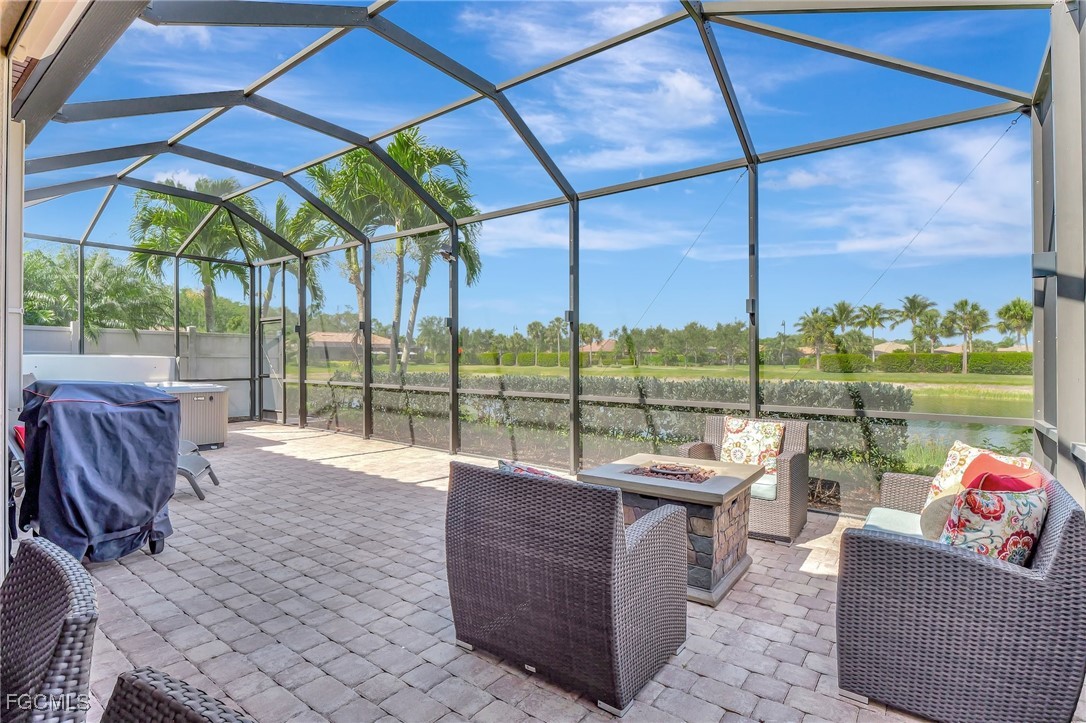 11716 Avingston Terrace Fort Myers, FL 33913 - Photo 28 of 49 a roof deck with couch and chairs
